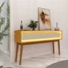 Aparador Requinte Neon Naturale/Off White 1,40m - Gelius