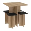 Mesa Quadrada c/4 bancos 0,67x0,67m - Fellicci - Image 2