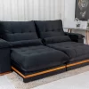 Sofá Retrátil Reclinável Ibis 2,50m Veludo D33 Molas Ensacadas - Image 26