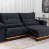 Sofá Retrátil Reclinável Ibis 2,50m Veludo D33 Molas Ensacadas - Image 27