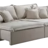 Sofá Cama Blog 2,20m Linho c/Courino - Innove - Image 9