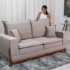 Sofá Havaí Luxo Veludo Cinza c/Molas Ensacadas 2,00m - Image 14