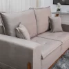 Sofá Havaí Luxo Veludo Cinza c/Molas Ensacadas 2,00m - Image 17