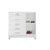 Cômoda Vitória 5 Gav 1 Porta Larg 0,99m - Rud Rack Móveis - Image 3