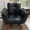 Poltrona Opala Corino Preto – Movelarte