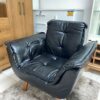 Poltrona Opala Corino Preto – Movelarte - Image 4