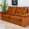 Sofá Retrátil Reclinável Roma Veludo D28 Soft 2,00M - Image 28
