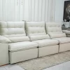 Sofá Retrátil Reclinável Emanuelly Veludo D28 Soft 3,20M - Image 12