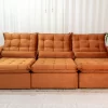 Sofá Retrátil Reclinável Emanuelly Veludo D28 Soft 3,20M - Image 33