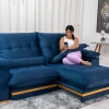 Sofá Retrátil Reclinável Ibis 2,50m Veludo D33 Molas Ensacadas - Image 35