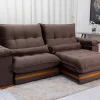 Sofá Retrátil Reclinável Ibis 2,30m Veludo D33 Molas Ensacadas - Image 18