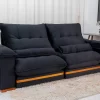 Sofá Retrátil Reclinável Ibis 2,30m Veludo D33 Molas Ensacadas - Image 25