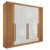 Roupeiro Da Vinci Plus Ripado 6P - D´Doro