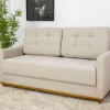 Sofá Áustria Living 3 lugares Linho 1.70m