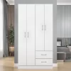 Roupeiro Manaus 4 Portas Larg. 0.90m - Fellicci