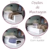 Bibox Matrix Cama 3 em 1 Solteiro-Solteiro c/Auxiliar e Casal - Tebarrot - Image 6