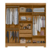 Guarda-Roupa Valença 6P Ripado 1,95M - Moval - Image 3