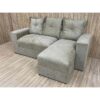 Estofado Lucas 2 Lgs c/Chaise Suede - Image 3