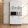 Kit Cozinha Izis 0,90M 4P 1G - Poliman