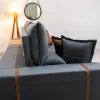 Sofá Retrátil Reclinável  Gran Bello 2.90M Veludo Cinza - D33 e Molas Ensacadas - Image 8