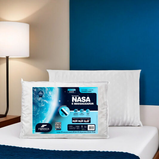 Travesseiro Nasa e Massageador - Fibrasca