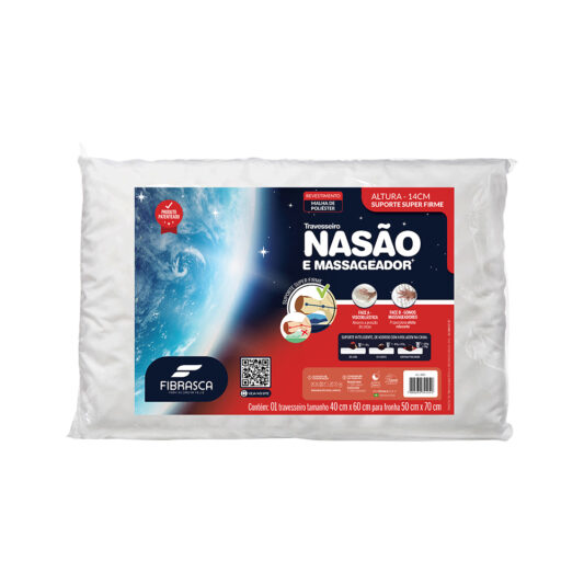 Travesseiro Nasão e Massageador - Fibrasca