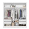 Guarda Roupa Viena 2P 1Esp Larg 2,03M - Bianchi - Image 3