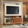 Home Dallas Larg. 1,60M Cinamomo Mel/Off/Carrara 65" - Mobler