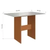 Mesa Karla Larg. 1,08M c/4 Cadeiras Freijo/Off - Indekes - Image 3