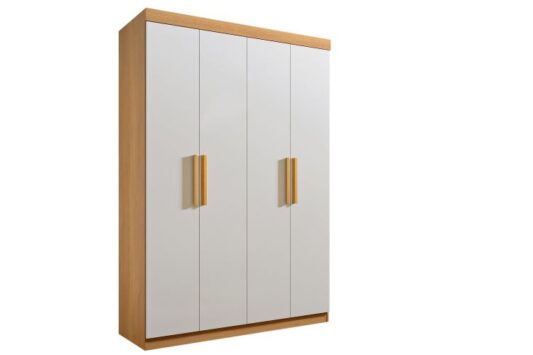 Roupeiro Colibri 4P Larg 1,38M - D Doro