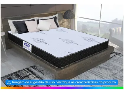 Colchão Supreme Casal Espuma D33 15x138x188 - Gazin