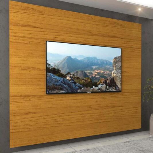 Painel Luminare 2,17m MDF TV 85" - Gelius
